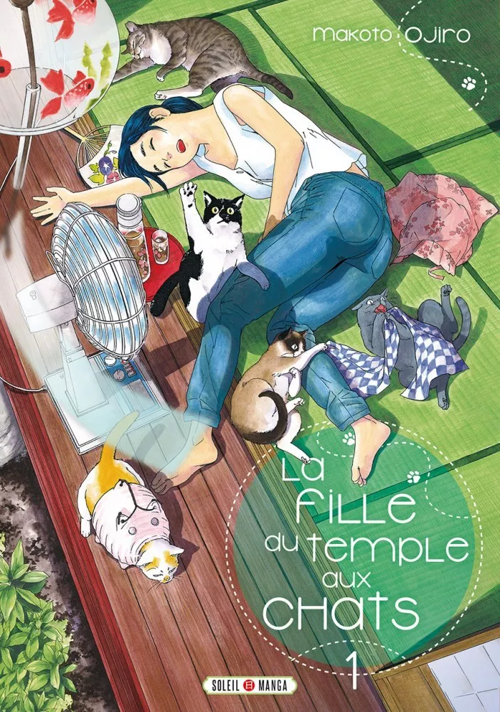 La fille du temple aux chats